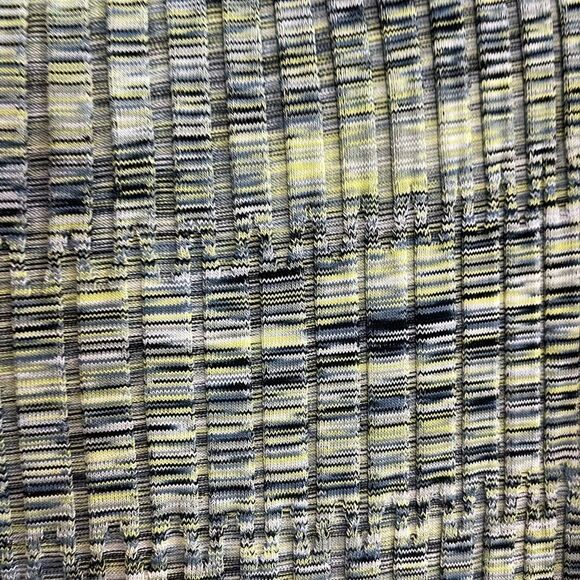 Jonathan Simkhai Wide leg Knit Pants Basil Space Dye with ruffles  NWT. Large - Picture 11 of 12